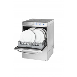 Lave-Vaisselle Professionnel Universel 500x500 avec Doseurs de détergent et Pompe de Vidange STALGAST CHR BEST
