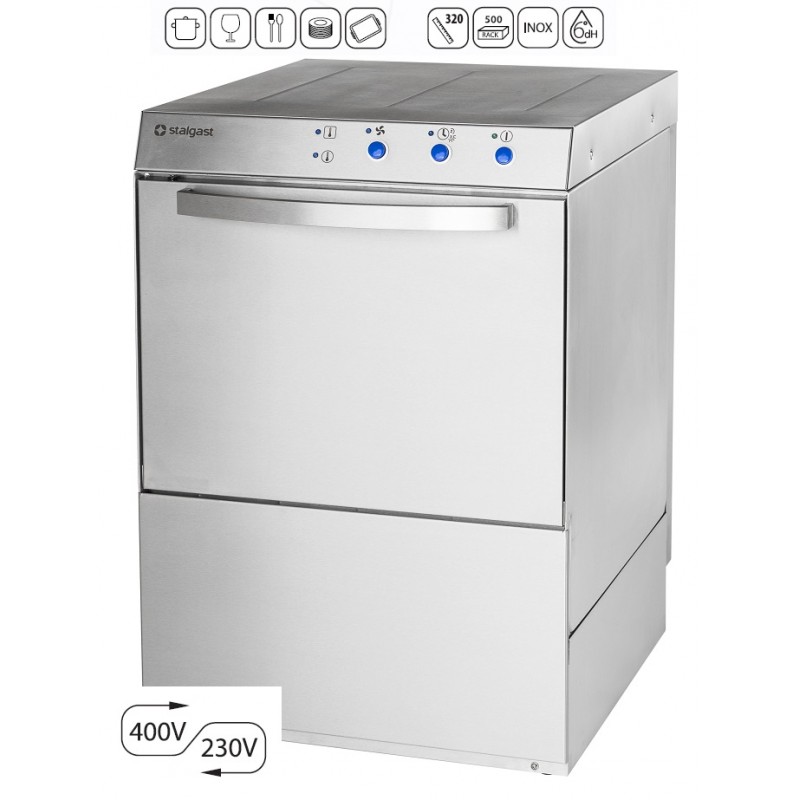 Lave-Vaisselle Professionnel Universel 500x500 avec Doseurs