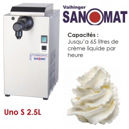 Machine à chantilly UNO-S 2.5L SANOMAT SANOMAT CHR BEST