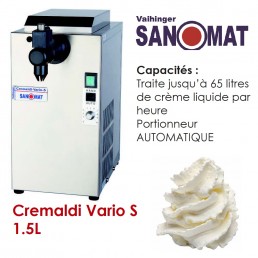 Machine à chantilly Crémaldi Vario 1.5L SANOMAT SANOMAT CHR BEST